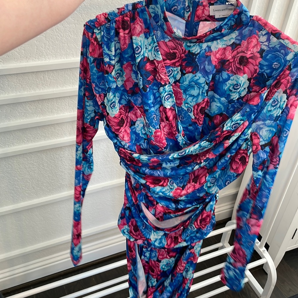 Floral Long Sleeve Dress
